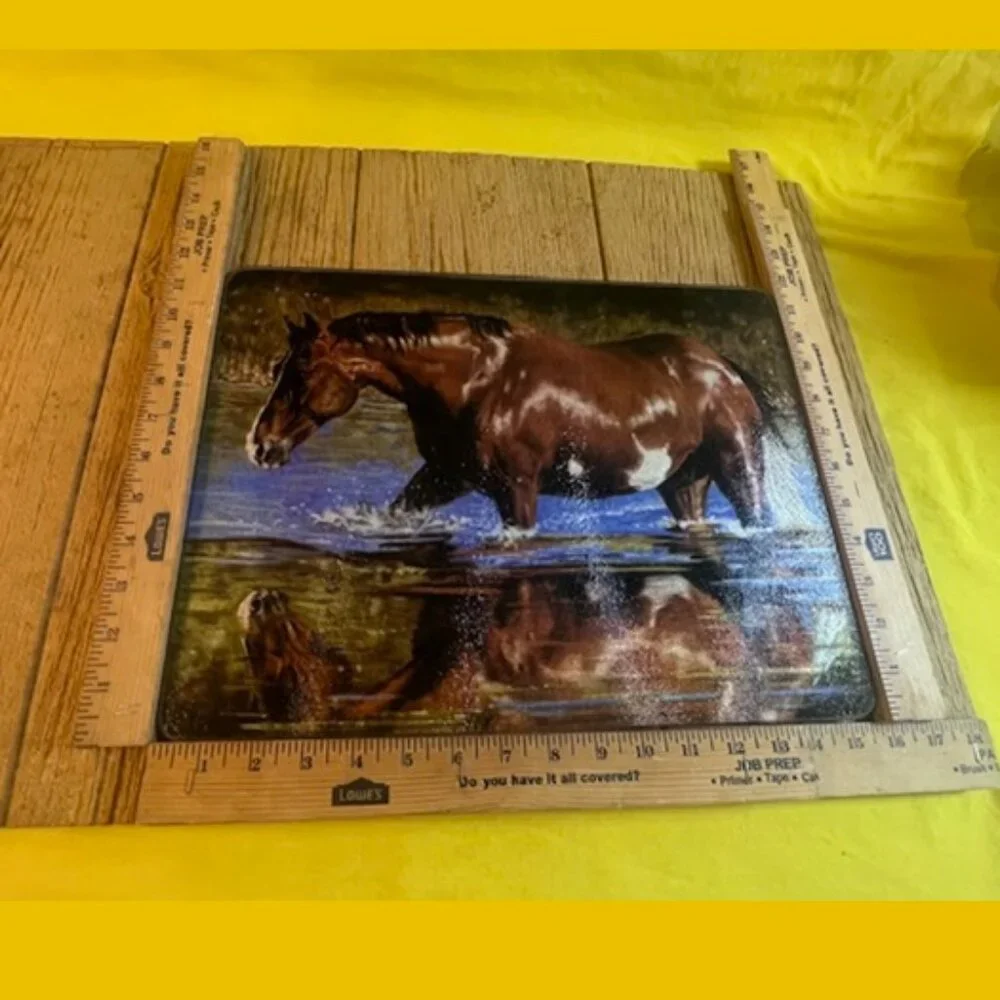 Horse Scene Cutting Board 16